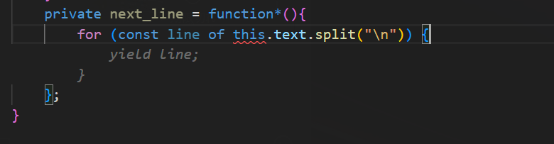 generatorでforをまわすなら、中でyieldですよね、と。このfor文自体を書いてくれることも