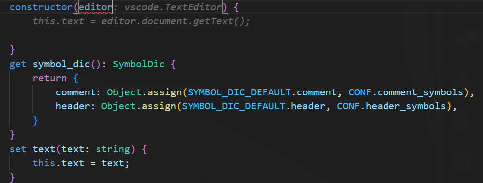 VSCode Editorを引数にとるということは、その内容をattributeに収めるんですよね、と提案。まあここでは収めないんだけども