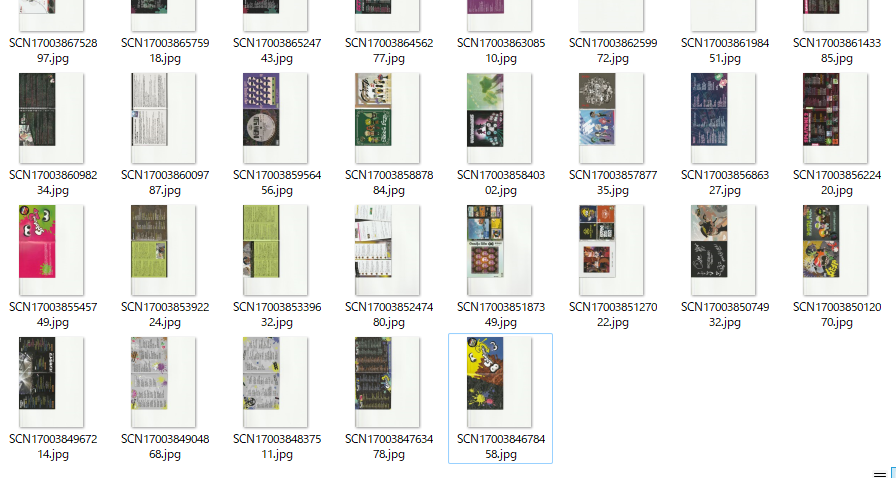 読み込んだ画像 on Explorer