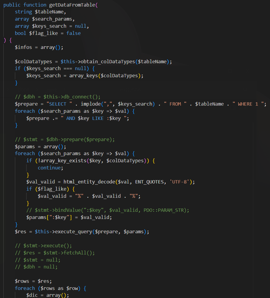 phpでDB操作を行う