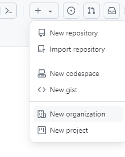 New Organization
